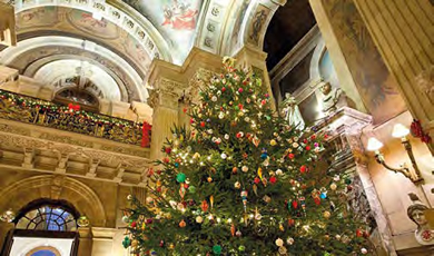 Castle Howard at Christmas with Scarborough and York
